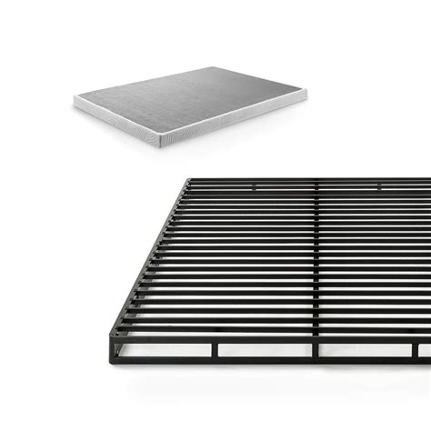 4 inch metal box spring|4 inch mattress foundation.